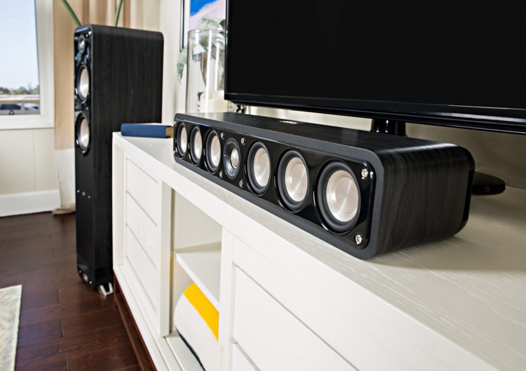 S35- American HiFi Home Theater Slim Center Speaker from PolkAudio 1 original
