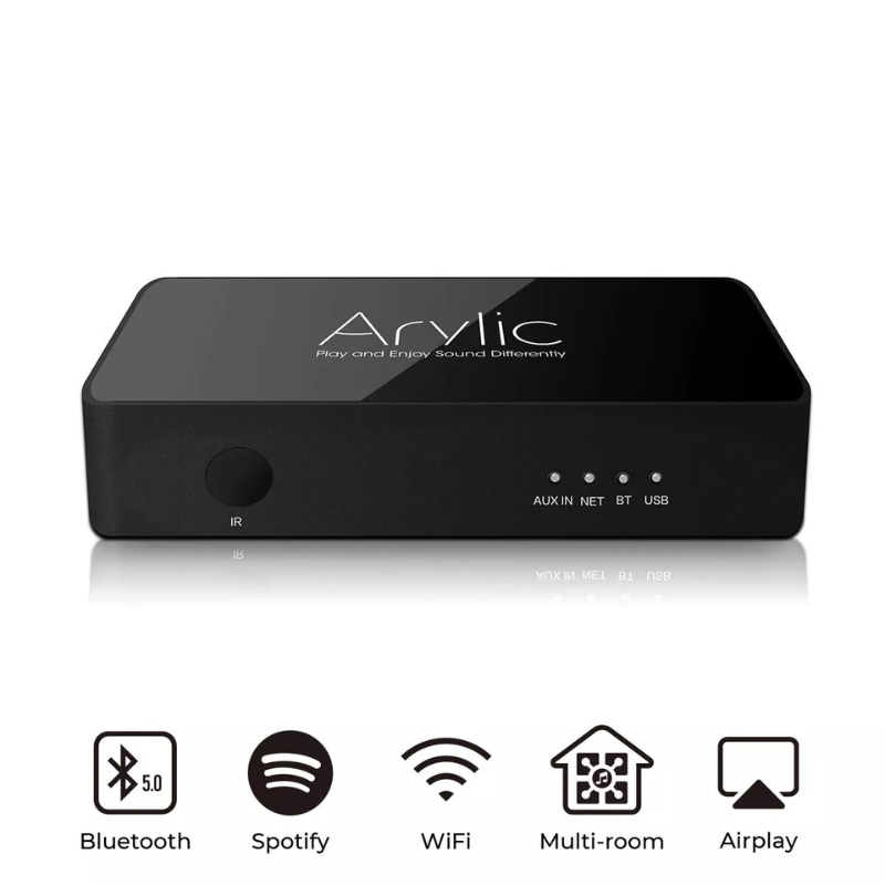 Arylic S10 Wifi & Bluetooth 5.0 Preamplifier 1 Arylic S10 Wifi & Bluetooth 5.0 Preamplifier