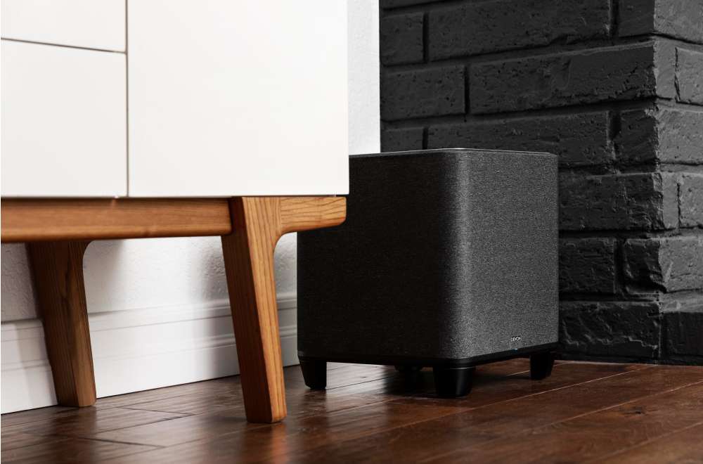 Pairs with any Denon Home speaker or sound bar
