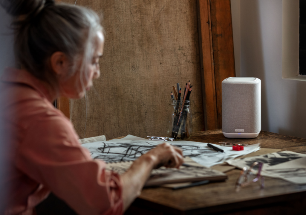 DENON HOME - The Ultimate Audio Experience That Tailors To Your Sound 1 Denon Home 150 White