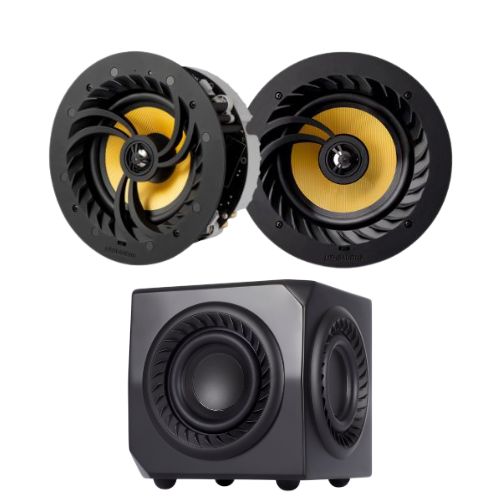 Lithe Audio LIT-06600 Wi-Fi V2 Ceiling 2.1 Speaker Package 1 Lithe Audio LIT-06600 Wi-Fi V2 Ceiling 2.1 Speaker Package
