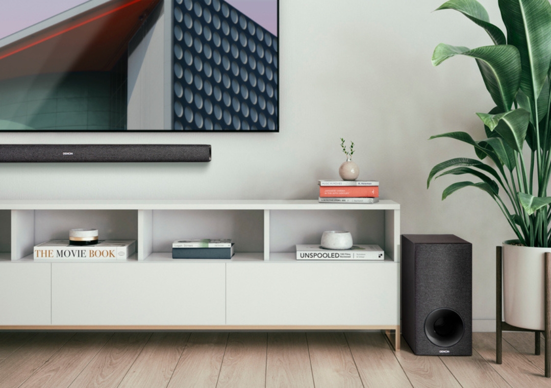 Denon DHT-S416 Soundbar: The TV Soundbar That Doubles as a Hi-Res Music System 1 Denon DHT-S416 Soundbar Lifestyle