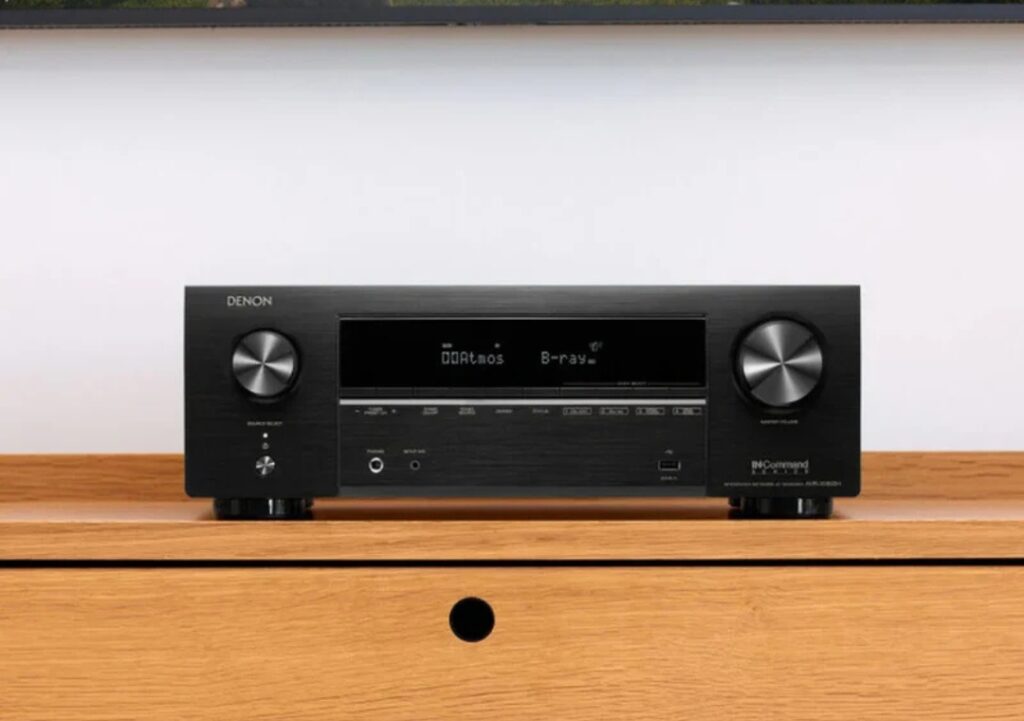 Denon AVR-X1800H AV Receiver Lifestyle image Front