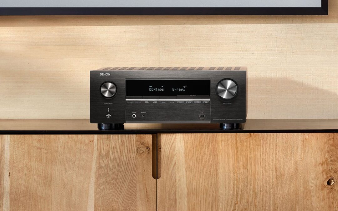 Denon AVC-X3800H 9.4 Ch 8K AV Amplifier — Built for Bigger Rooms, Bigger Sound