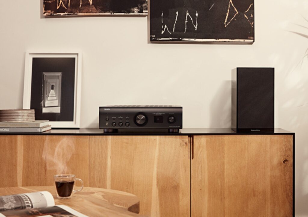 Denon PMA-1700NE Lifestyle (Front Facing)