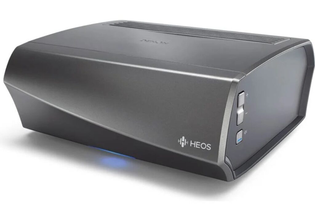 Denon HEOS AMP HS2 Wireless Amplifier Review: Turn Your Existing Speakers into a Wireless Multi-Room Audio System 1 Denon HEOS AMP HS2 (Side)