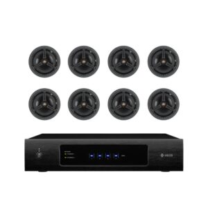 Denon HEOS Drive + Monitor Audio C180 In-Ceiling Speakers