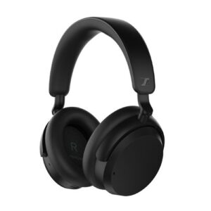 Sennheiser Accentum AE BT (Black) — Wireless Over-Ear Headphones with Active Noise Cancelling (Black)