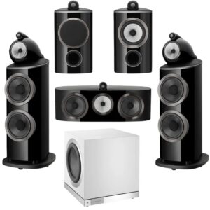 Bowers & Wilkins 801 D4 5.1 Home Theatre System - (Black Gloss)