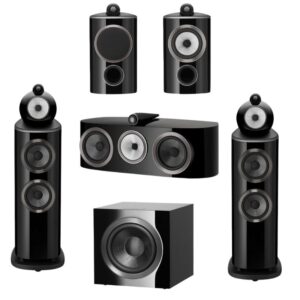 Bowers & Wilkins 803 D4 5.1 Home Theatre System (Gloss Black) - Open Box