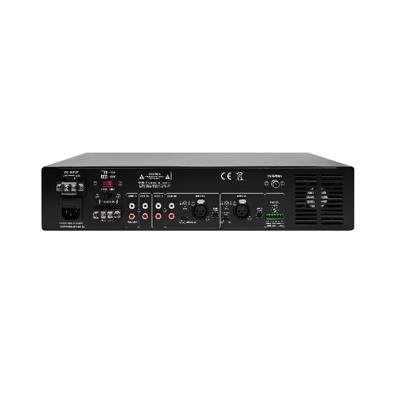 DSPPA DMA120U 120W Digital Mixer Amplifier 3 DMA120U 120W Digital Mixer Amplifier back