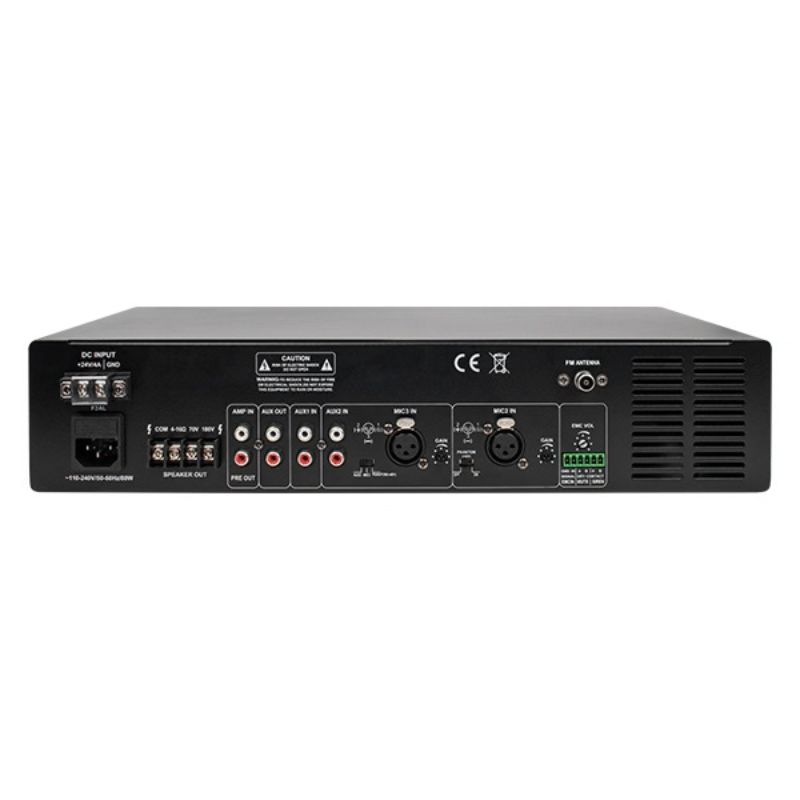 DSPPA DMA60U 60W Digital Mixer Amplifier 3 DMA60U Back