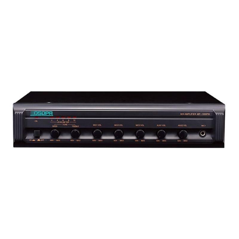 DSPPA MP1000PIII 350W Mixing Amplifier 1 DSPPA MP1000PIII Front