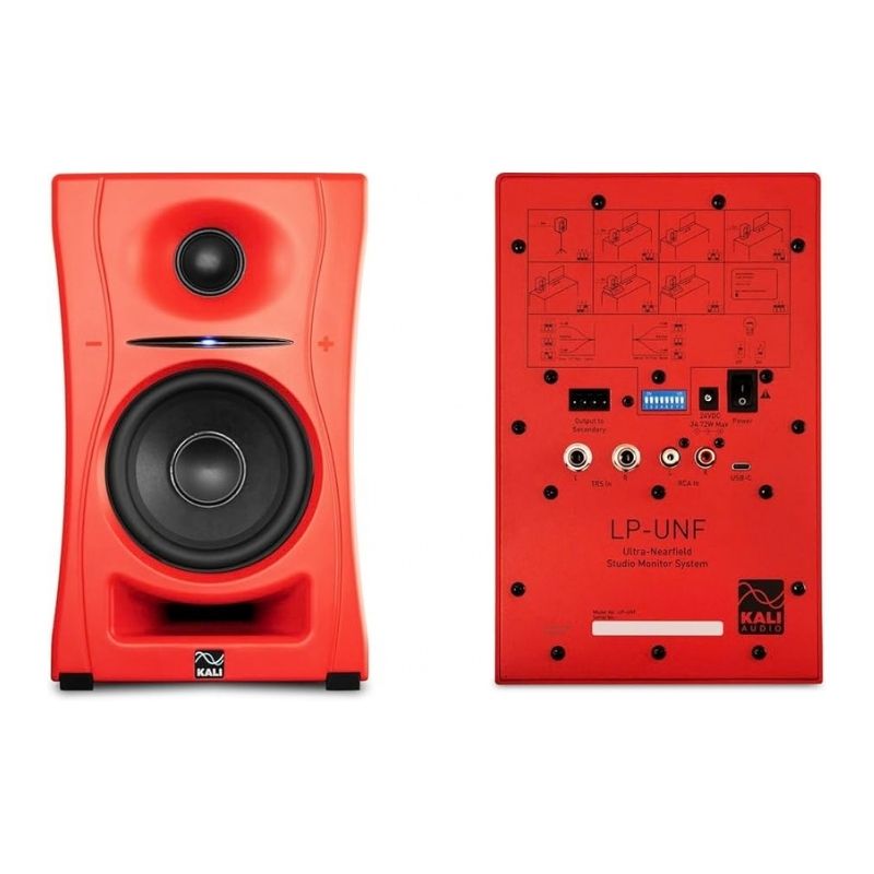 Kali Audio- LP UNF Desktop Audio (Red) 2 Kali Audio- LP UNF Desktop Audio (Red) - Image 2
