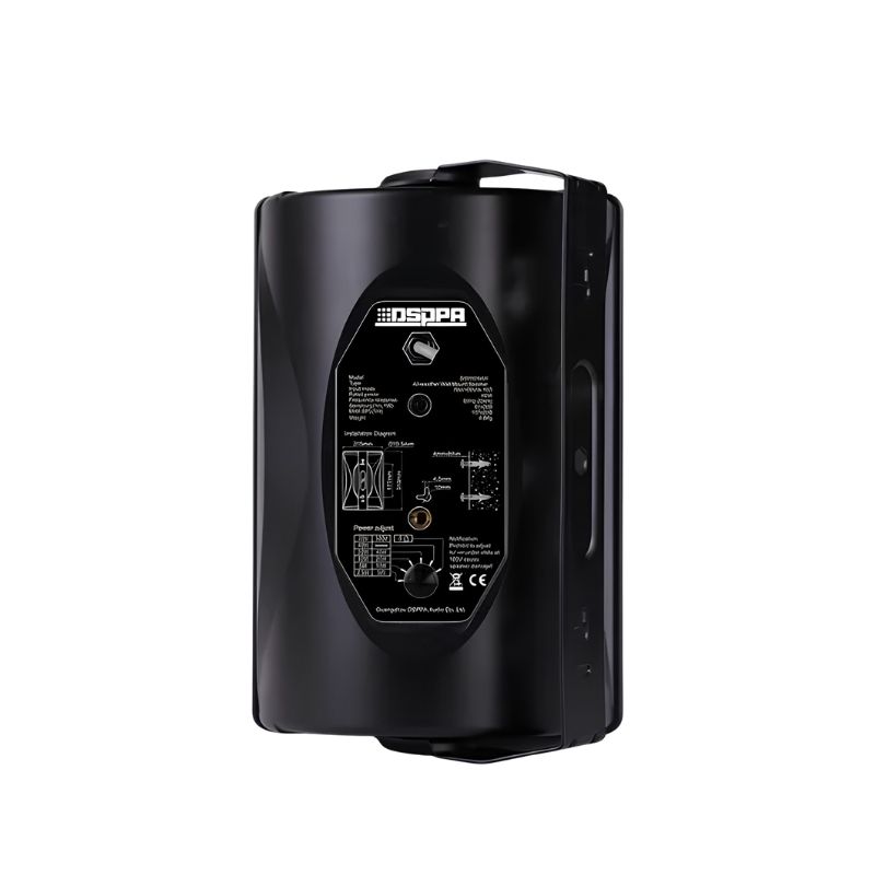 DSPPA-DSP 8064 40W Wall Mount Speaker (Black) 2 DSPPA-DSP 8064 40W Wall Mount Speaker (Black) - Image 2