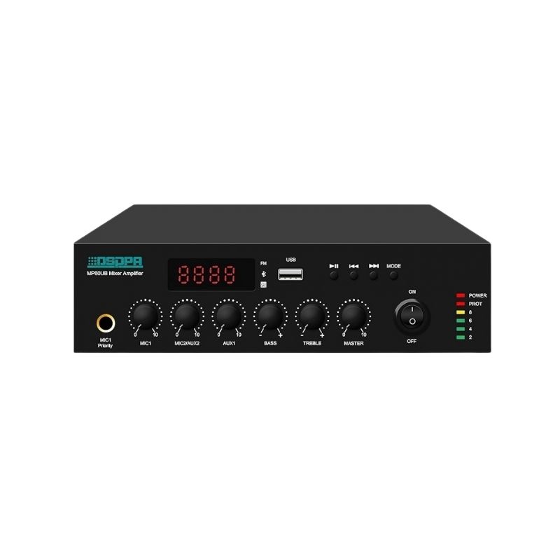 DSPPA-MP 60UB 60W Mini Digital Mixer Amplifier 1 DSPPA-MP 60UB 60W Mini Digital Mixer Amplifier