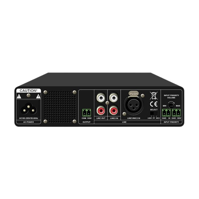 DSPPA-MP 9306U 60W Ultra-thin Digital Mixer Amplifier 2 DSPPA-MP 9306U 60W Ultra-thin Digital Mixer Amplifier - Image 2