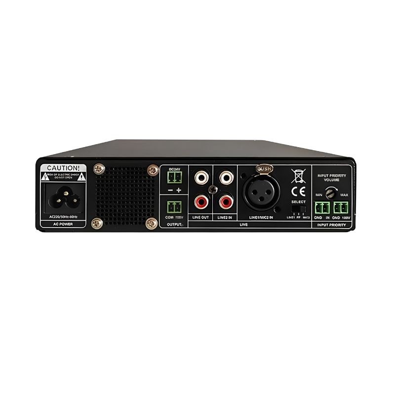 DSPPA-MP 9312U 120W Ultra-thin Digital Mixer Amplifier 2 DSPPA-MP 9312U 120W Ultra-thin Digital Mixer Amplifier - Image 2