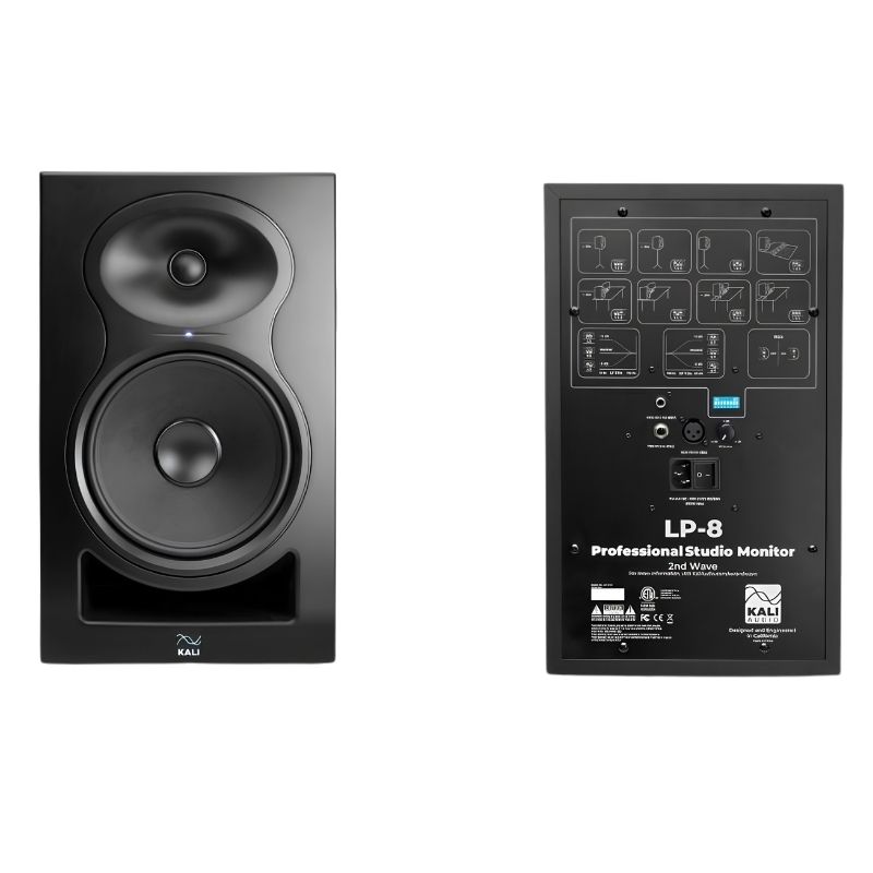 Kali Audio-LP 8 V2 Studio Monitors 3 Kali Audio-LP 8 V2 Studio Monitors - Image 3
