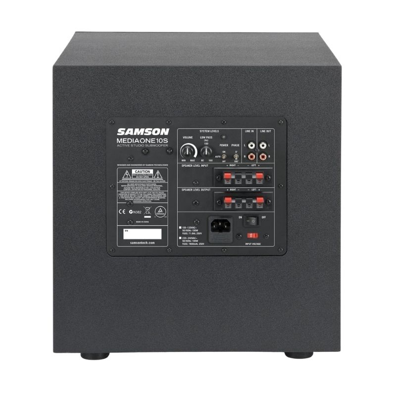 Samson-Media One 10S Subwoofer 2 Samson-Media One 10S Subwoofer - Image 2