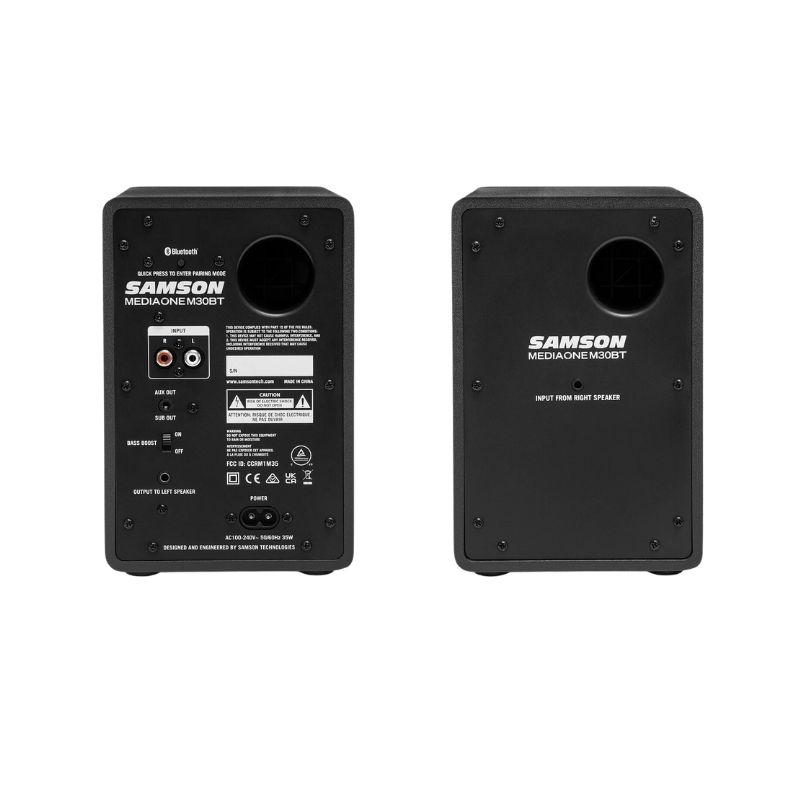 Samson-Media One M30BT Multimedia Speaker System 2 Samson-Media One M30BT Multimedia Speaker System - Image 2