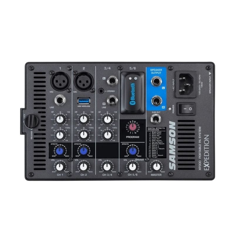Samson Audio-XP300 PA System 2 Samson Audio-XP300 PA System - Image 2